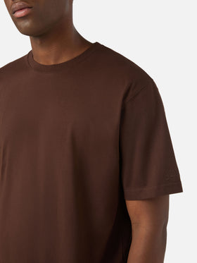 Braunes Every Baumwoll-T-Shirt 