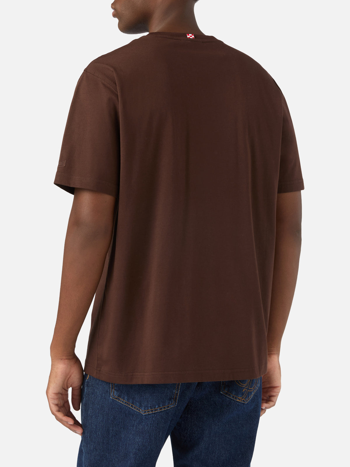 Braunes Every Baumwoll-T-Shirt 