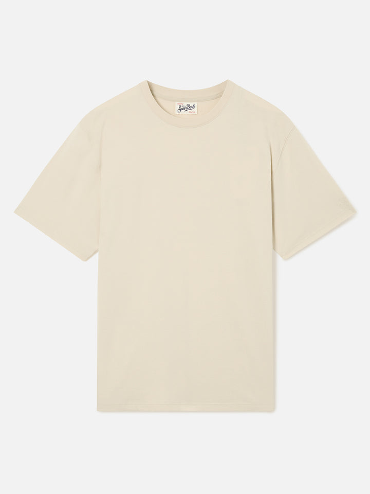 T-shirt Every en coton beige 