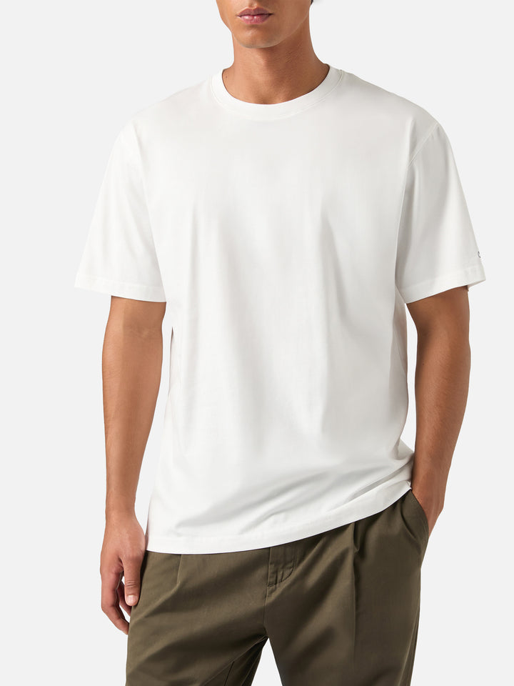 Camiseta de algodón White Every 