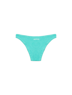 Elise classic water green crinkle swim briefs - MC2 Saint Barth
