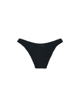 Woman black classic crinkle swim briefs Elise - MC2 Saint Barth