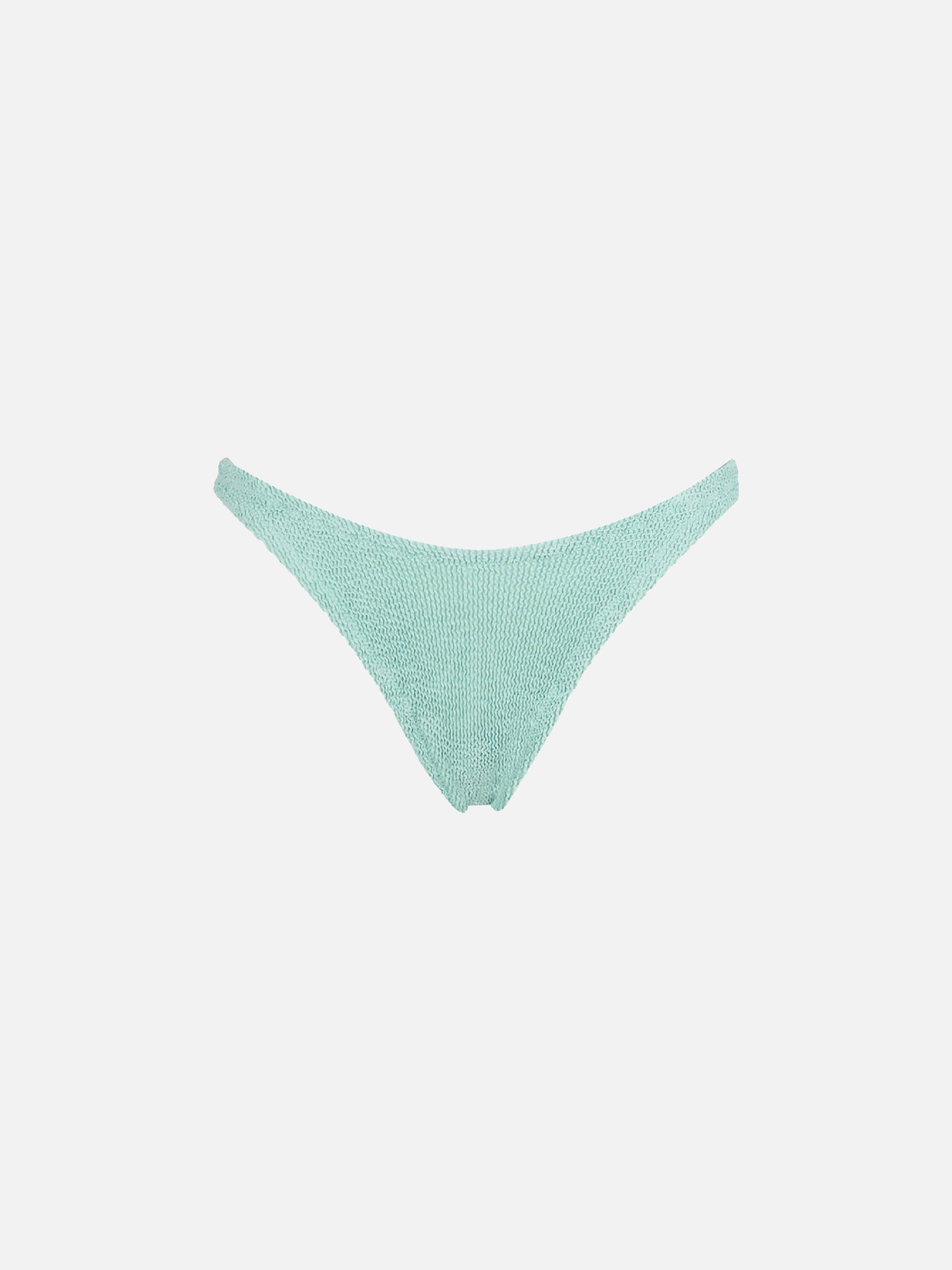 Elise classic sage green crinkle swim briefs