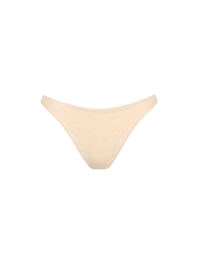 Elise classic beige crinkle swim briefs - MC2 Saint Barth