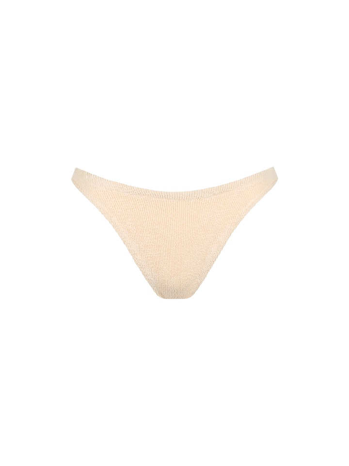 Elise classic beige crinkle swim briefs - MC2 Saint Barth