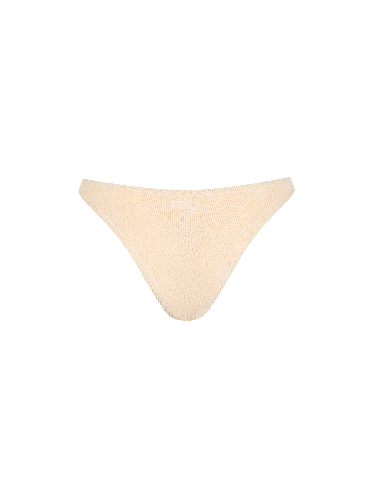 Elise classic beige crinkle swim briefs - MC2 Saint Barth