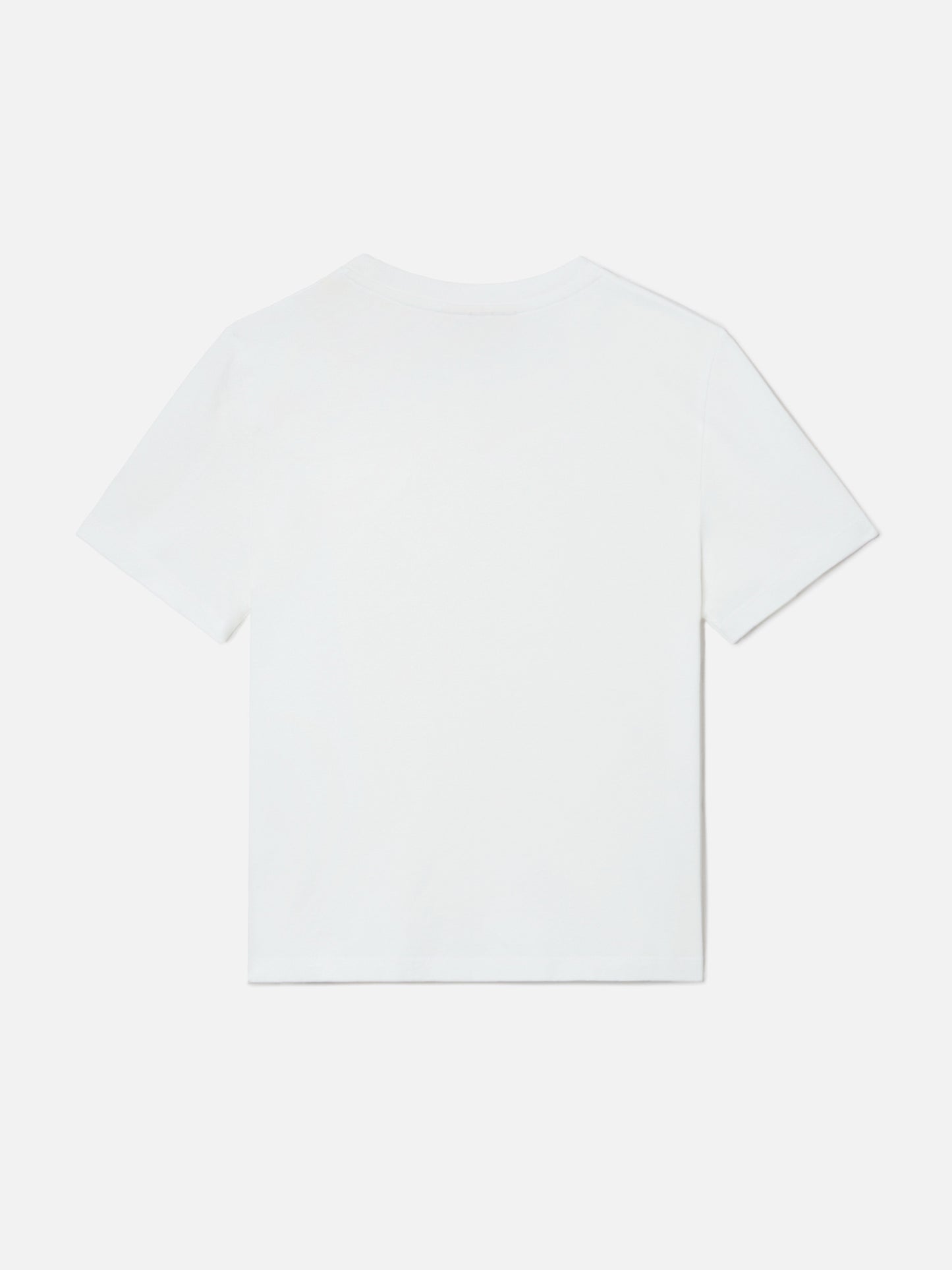 T-shirt Elly bianca con stampa leopardi e ricamo Tutta la mamma