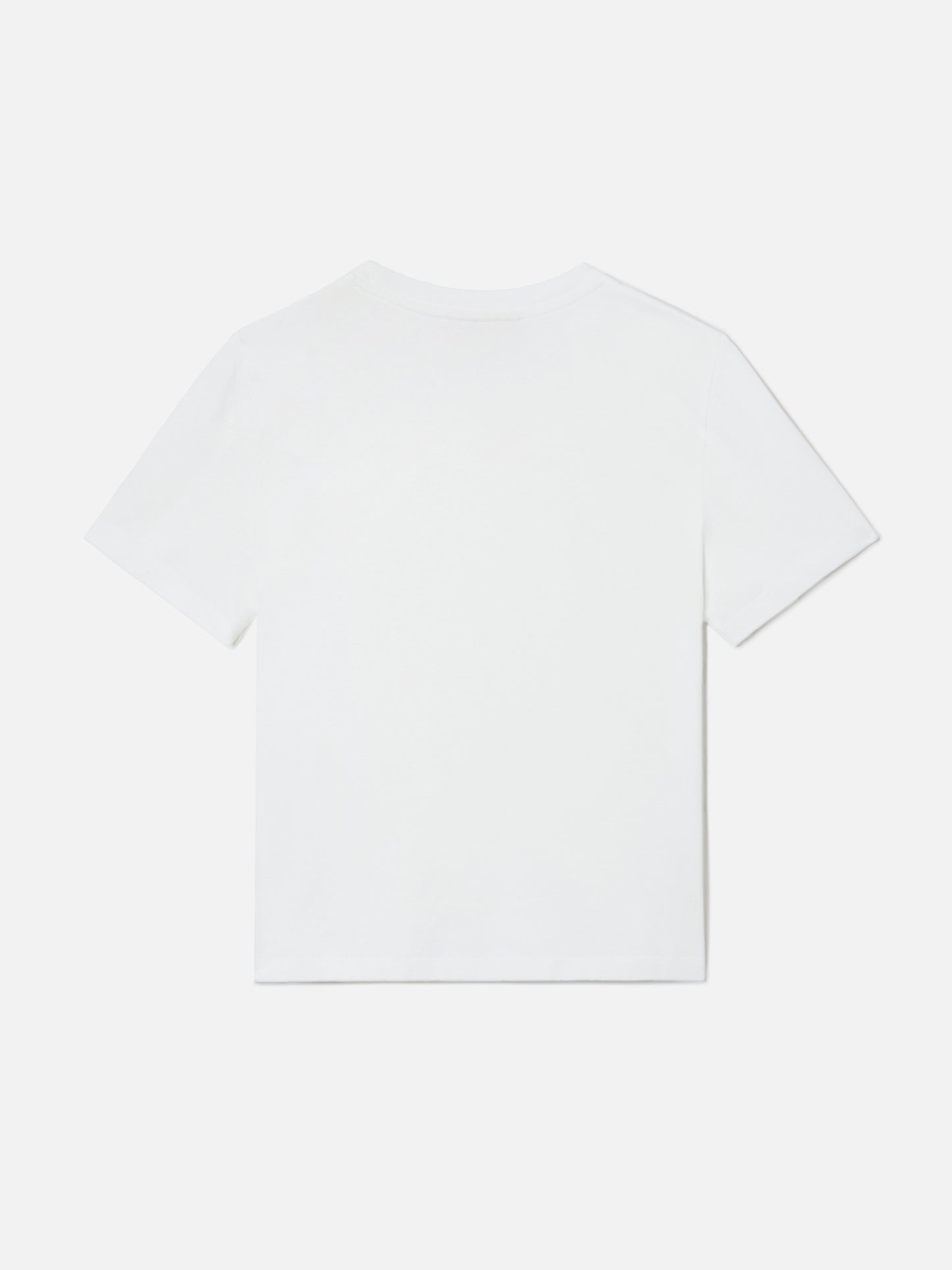 Elly T-shirt in white cotton with Selfie Queen embroidery