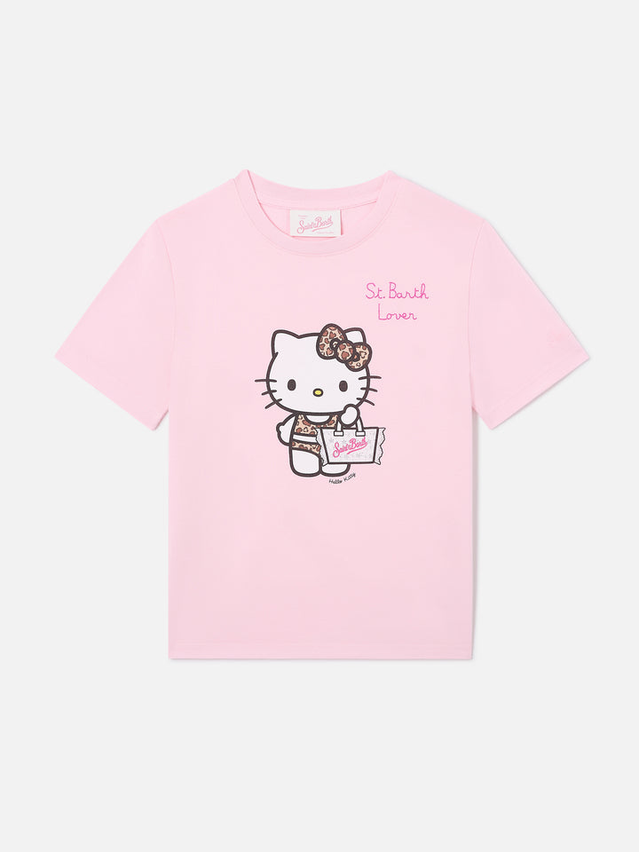 Elly T-Shirt mit Hello Kitty-Print und Stickerei | Special Edition 