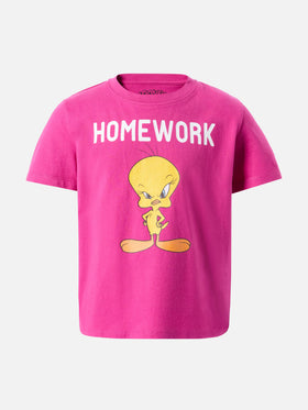 Elly Baumwoll-T-Shirt mit Tweety-Print | WARNER BROS SONDEREDITION