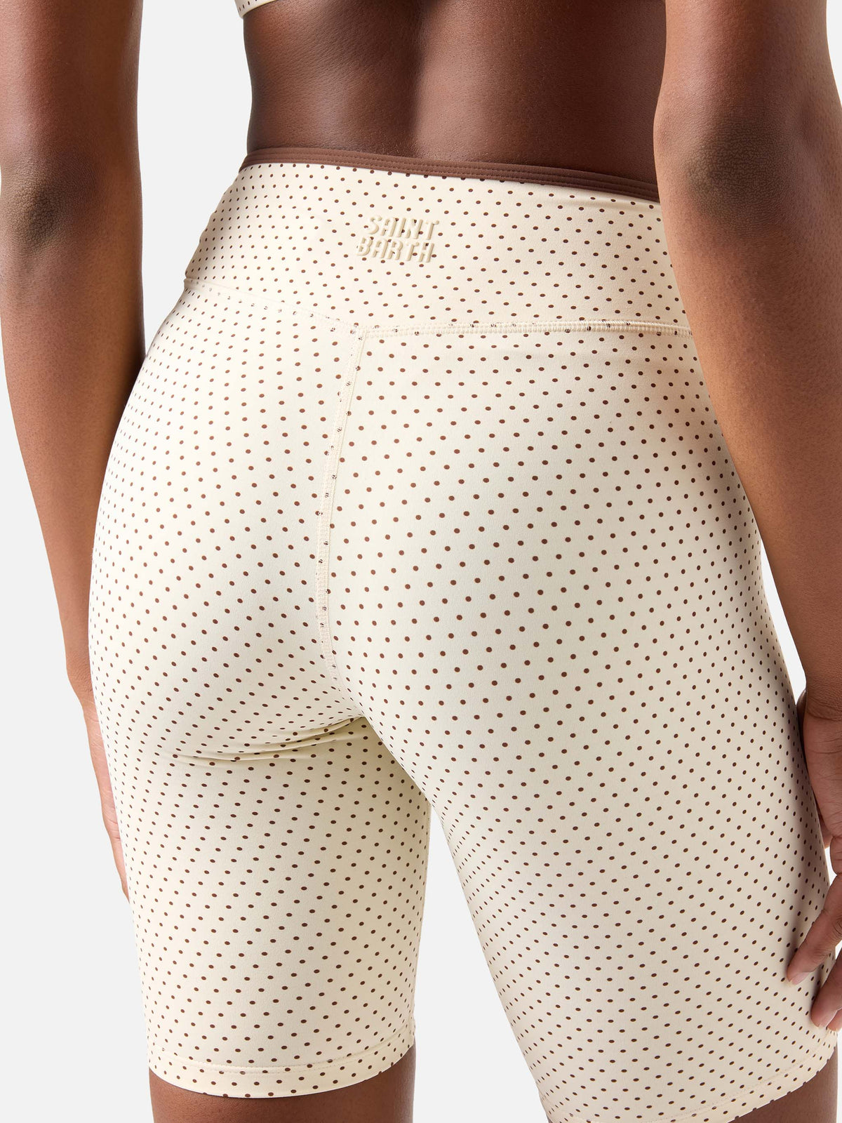 Legging Eloira à micro-imprimé à pois 