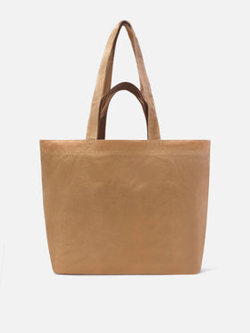 Bolso Nut Essential encerado tote con bordado del logo 