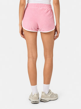Short en éponge Francine avec passepoil et broderie 