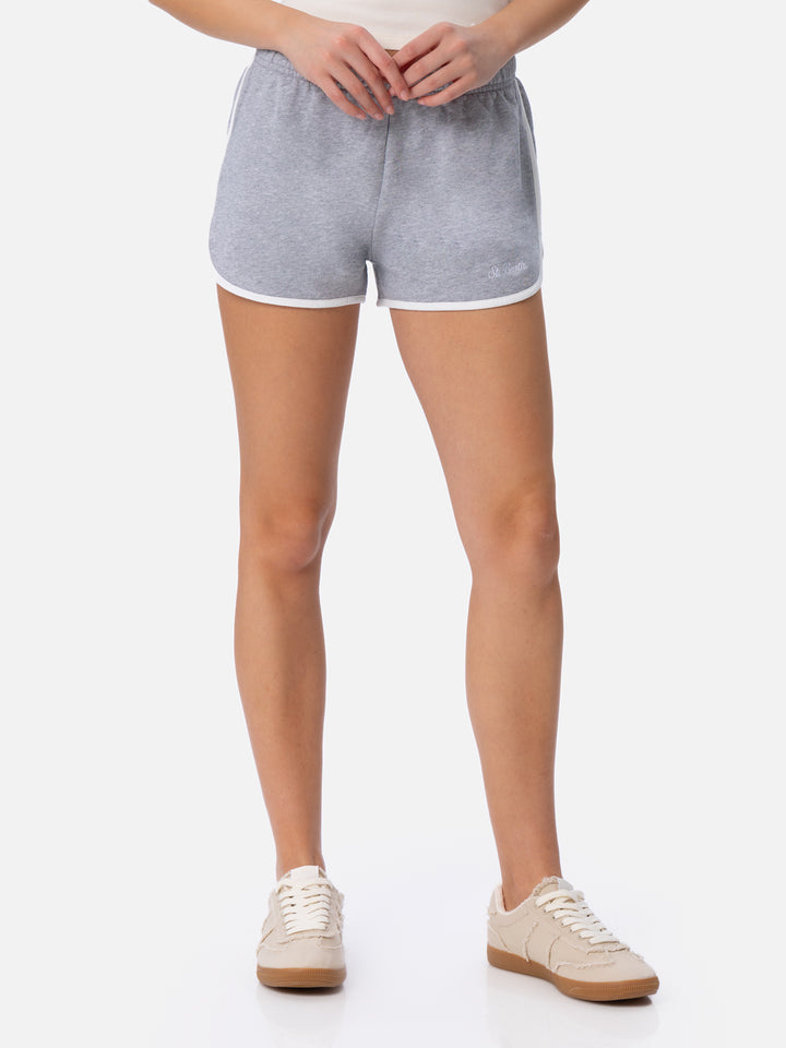 Woman cotton pull up shorts Francine - MC2 Saint Barth