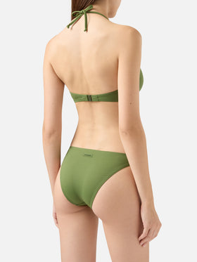 Gaia Maia olive green bralette bikini