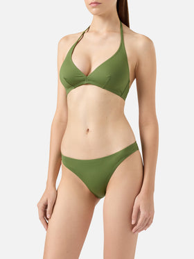 Gaia Maia olive green bralette bikini