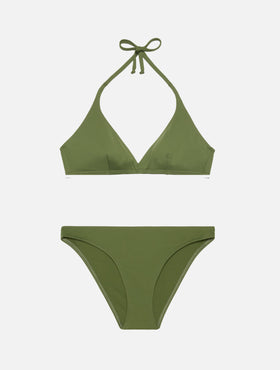 Gaia Maia olive green bralette bikini