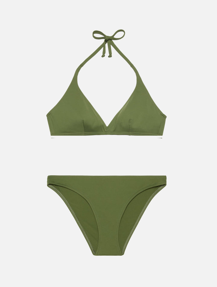 Gaia Maia olive green bralette bikini