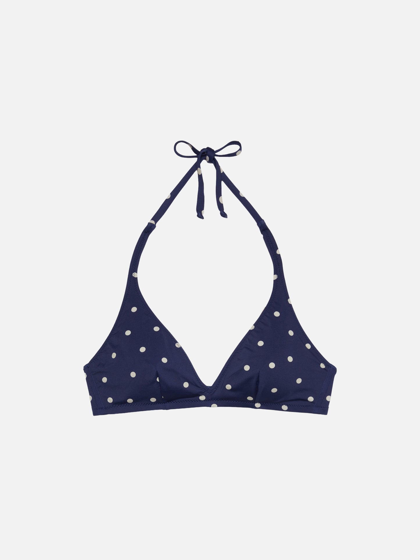 Gaia Triangel-Bralette-Oberteil mit Tupfenmuster