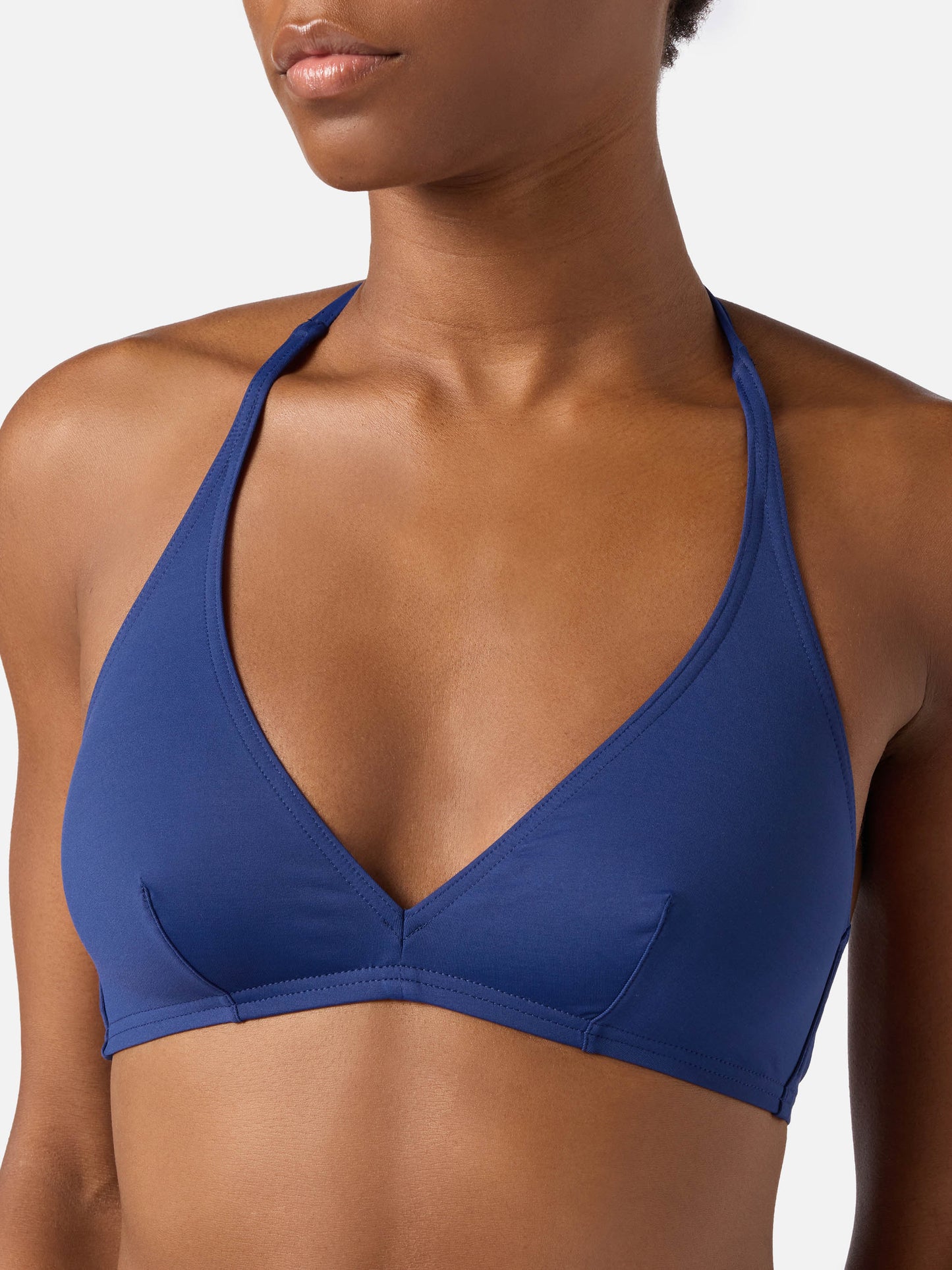 Bikini Gala blu navy con top triangolo