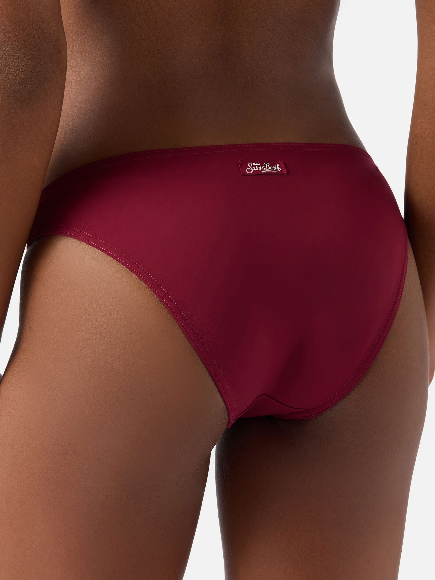 Bikini Gala bordeaux con top triangolo