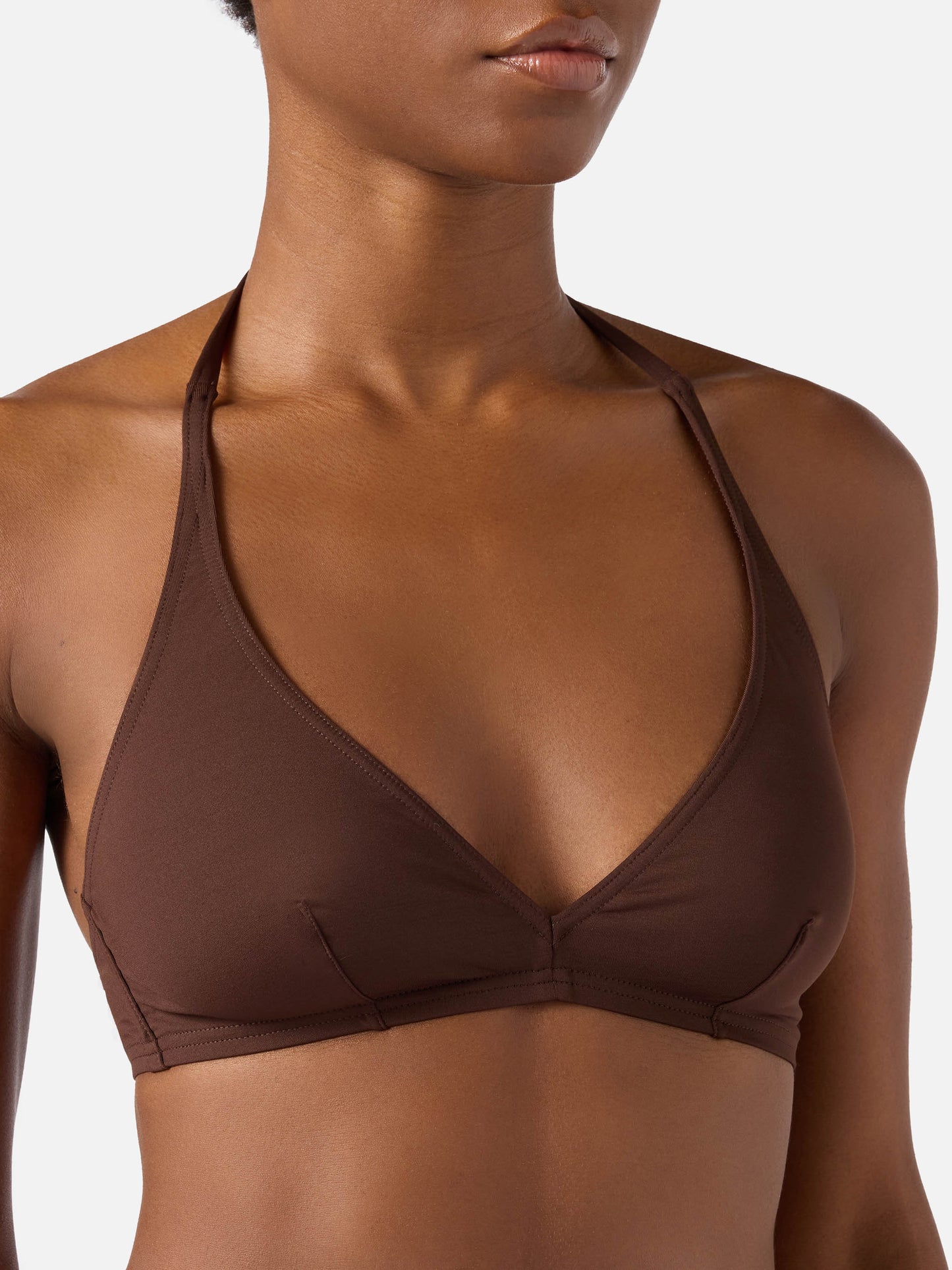 Bikini Gala en marron foncé uni 