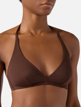 Bikini Gala en marron foncé uni 