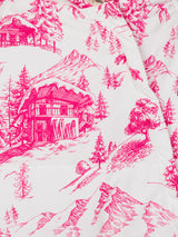 Mädchen-Skianzug Glace mit Toile de Jout-Print