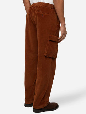 Camel corduroy cargo pants Goldeck - MC2 Saint Barth