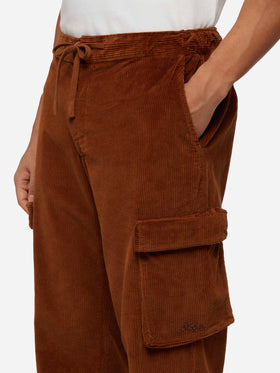 Camel corduroy cargo pants Goldeck - MC2 Saint Barth