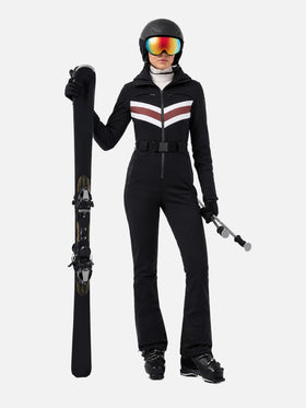 Combinaison de ski noire Garmisch avec technologie RECCO® 