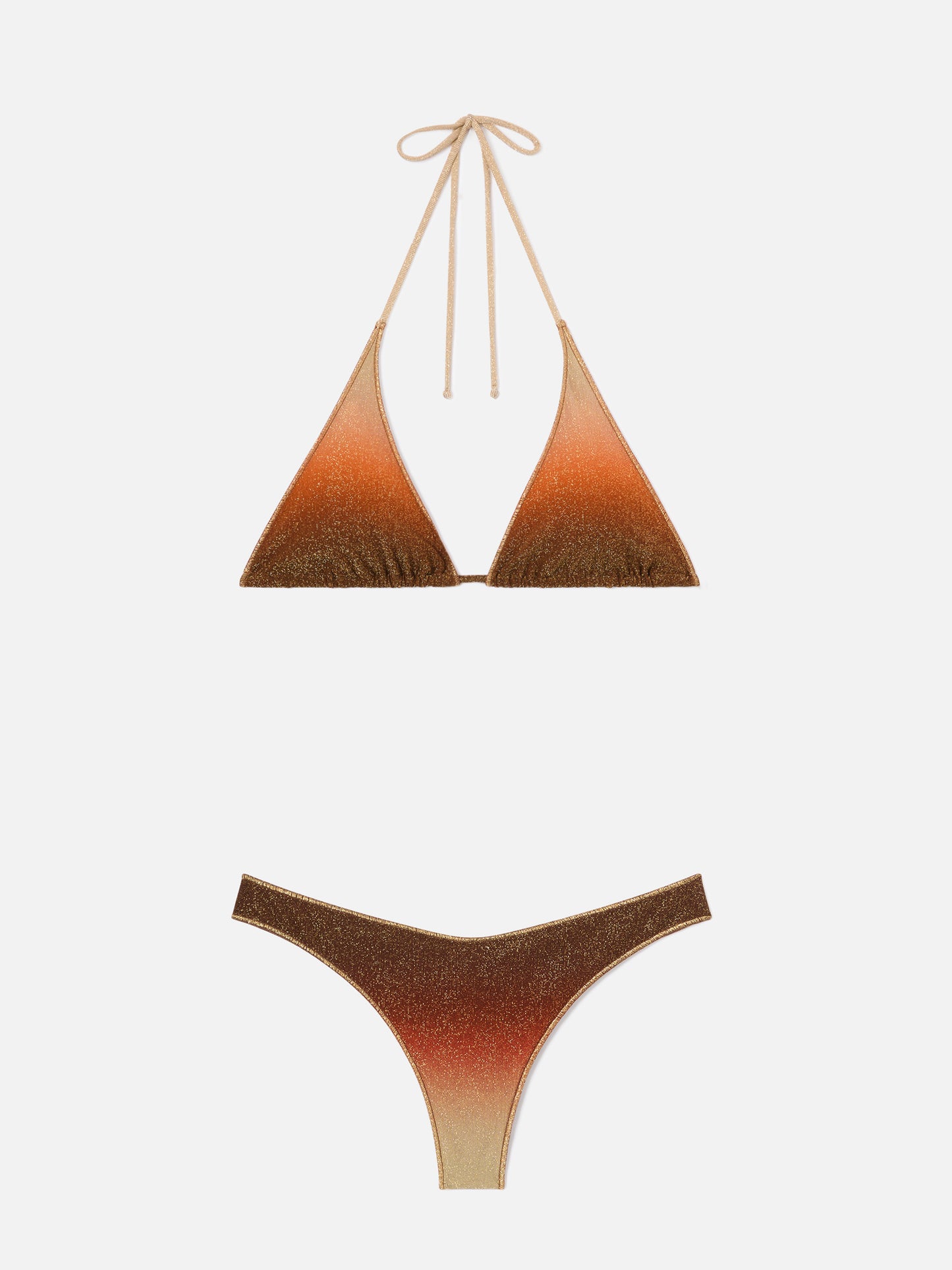 Guiana Naomi Overlock degradé Lurex-Bikini 