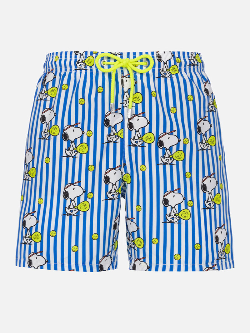 Costume da bagno da uomo Gustavia lunghezza media con stampa Snoopy | EDIZIONE SPECIALE SNOOPY PEANUTS™