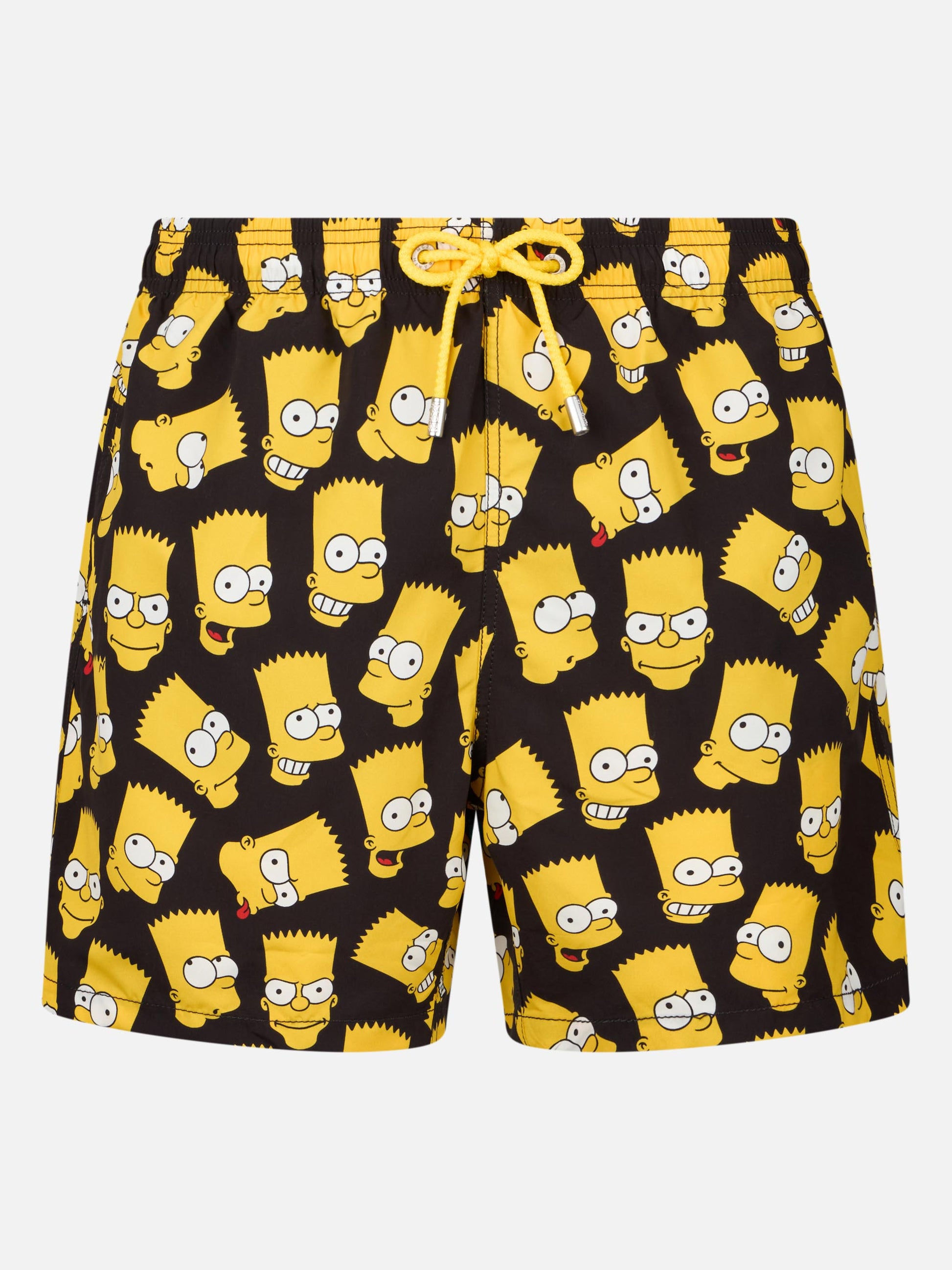 Man mid-length Gustavia swim-shorts with Bart Simpson print | THE SIMPSONS SPECIAL EDITION - MC2 Saint Barth