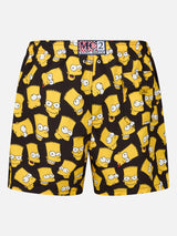 Mittellange Gustavia-Badeshorts für Herren mit Bart-Simpson-Aufdruck | DIE SIMPSONS-SONDERAUSGABE