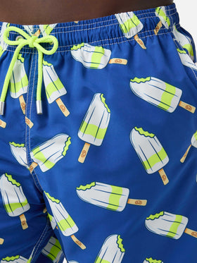 Gustavia swim shorts with Lemonissimo print | Special Edition