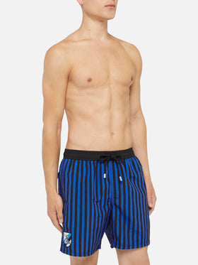 Costume mare lunghezza media Gustavia con patch heritage | INTER FC SPECIAL EDITION