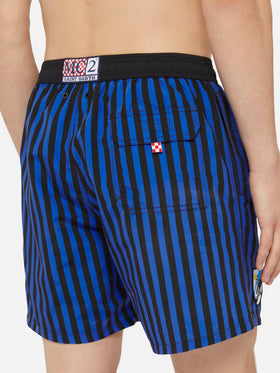 Costume mare lunghezza media Gustavia con patch heritage | INTER FC SPECIAL EDITION