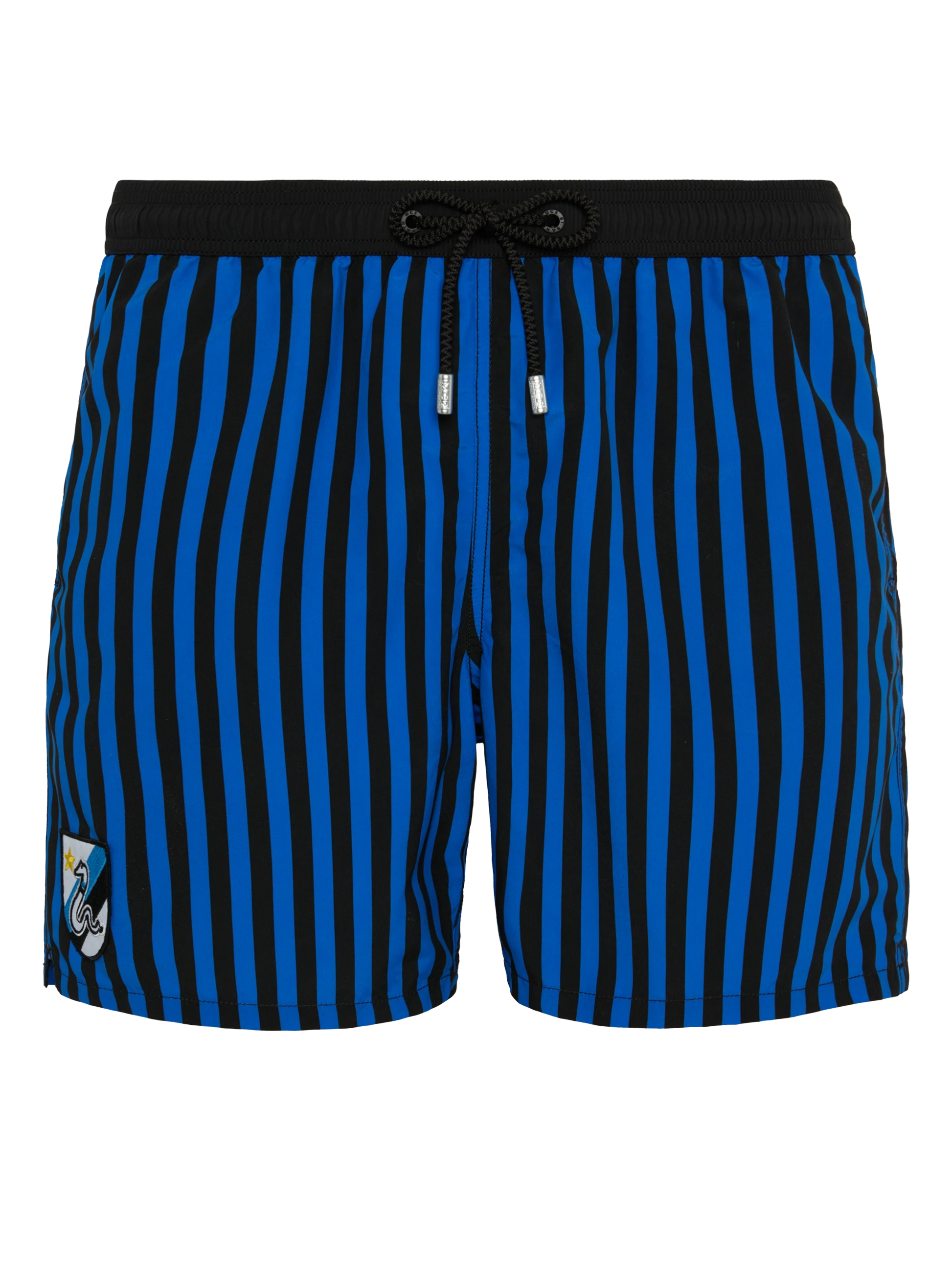 Mid-length Gustavia swim-shorts with Inter print | INTER FC SPECIAL EDITION - MC2 Saint Barth