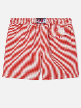 Costume mare Gustavia a righe rosse con ricamo AS Cannes | AS CANNES SPECIAL EDITION