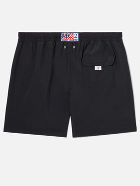 Gustavia black swim shorts with Cigarette embroidery | CIGARETTE SPECIAL EDITION