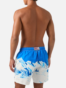 Costume da bagno Gustavia azzurro con stampa Snoopy | Special edition