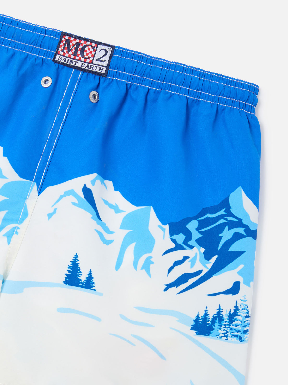 Light blue Haiti swim shorts with Snoopy print | Special edition