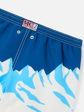 short de bain Haiti avec imprimé montagne et Snoopy | Special Edition 