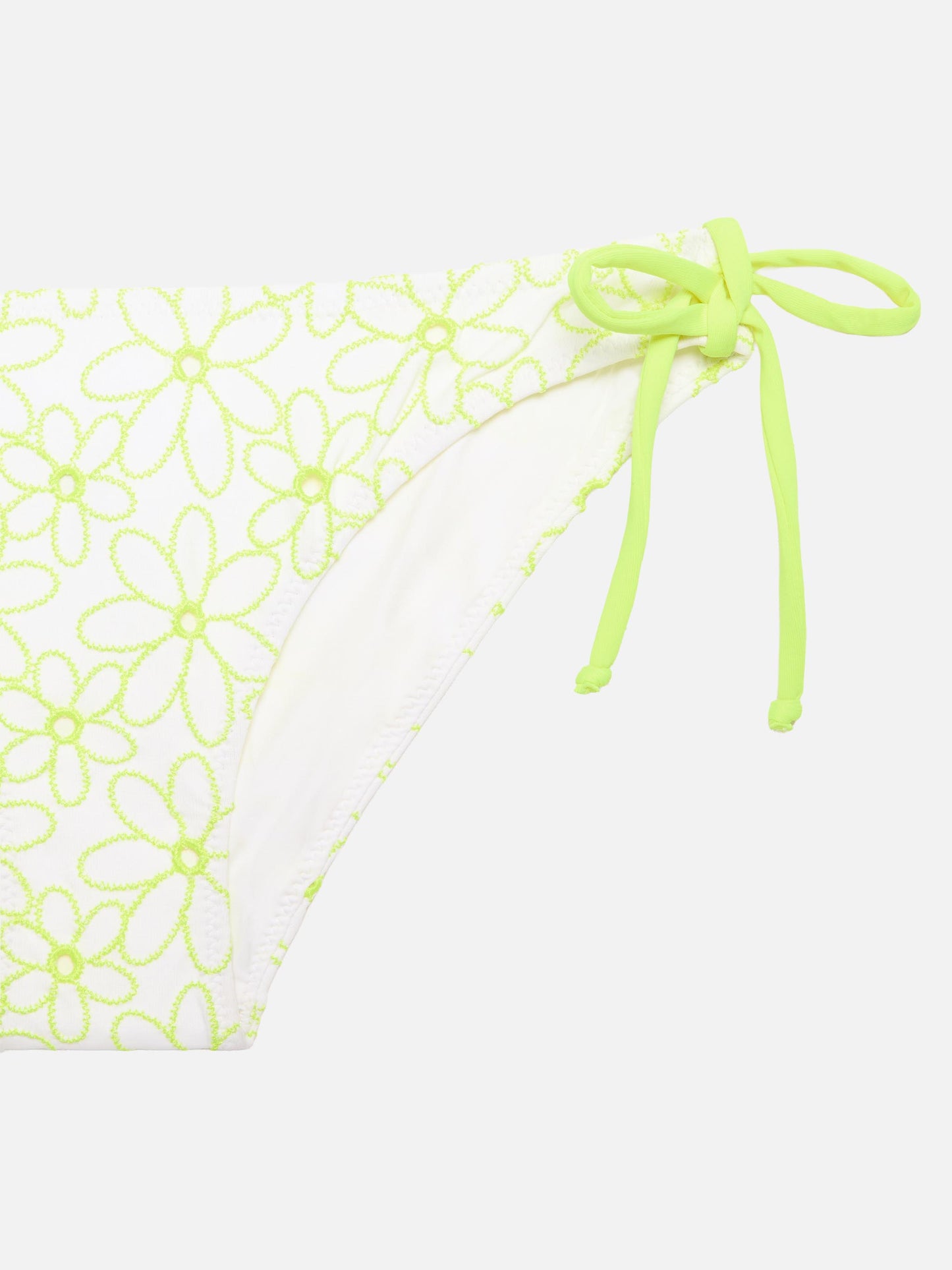 Mädchen-Bikini mit Gänseblümchen-Stickerei