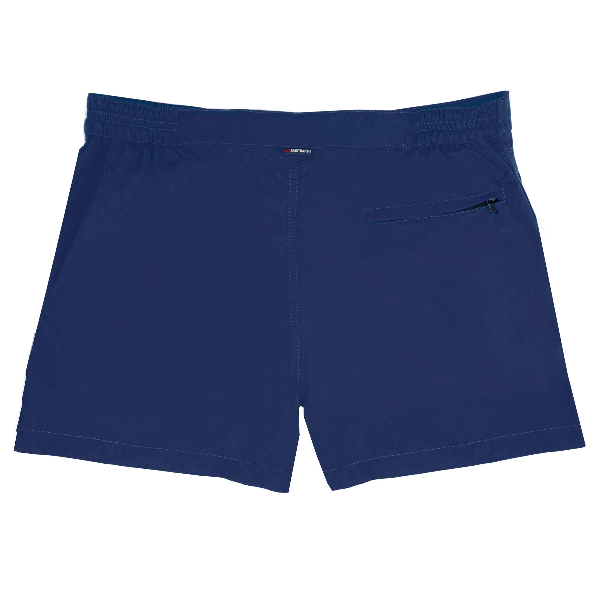 Harrys navy blue fitted cut swim shorts - MC2 Saint Barth