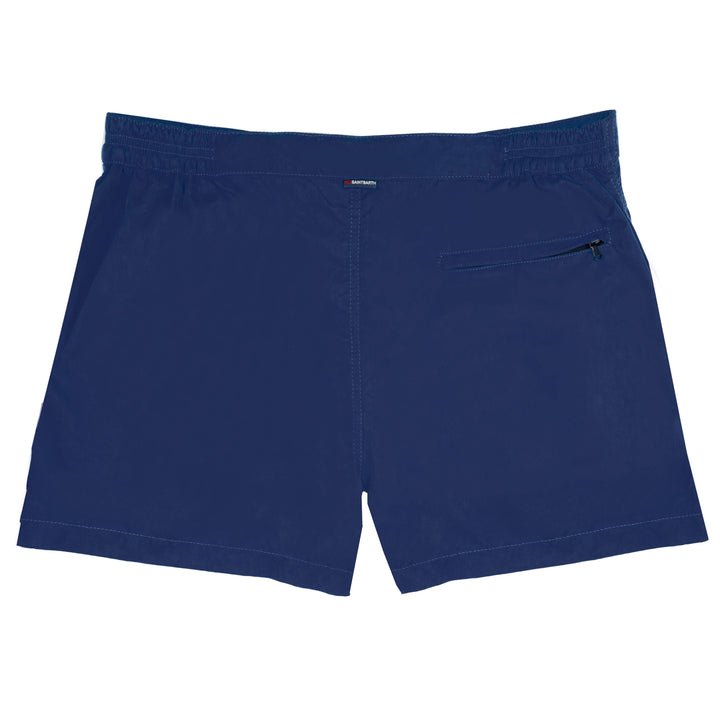 Harrys navy blue fitted cut swim shorts - MC2 Saint Barth