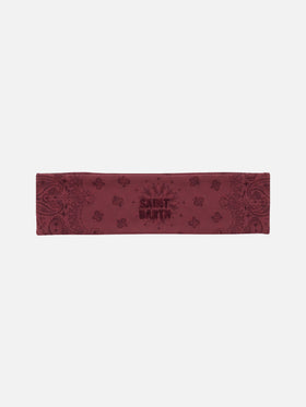Fascia per capelli Studio con stampa bandana