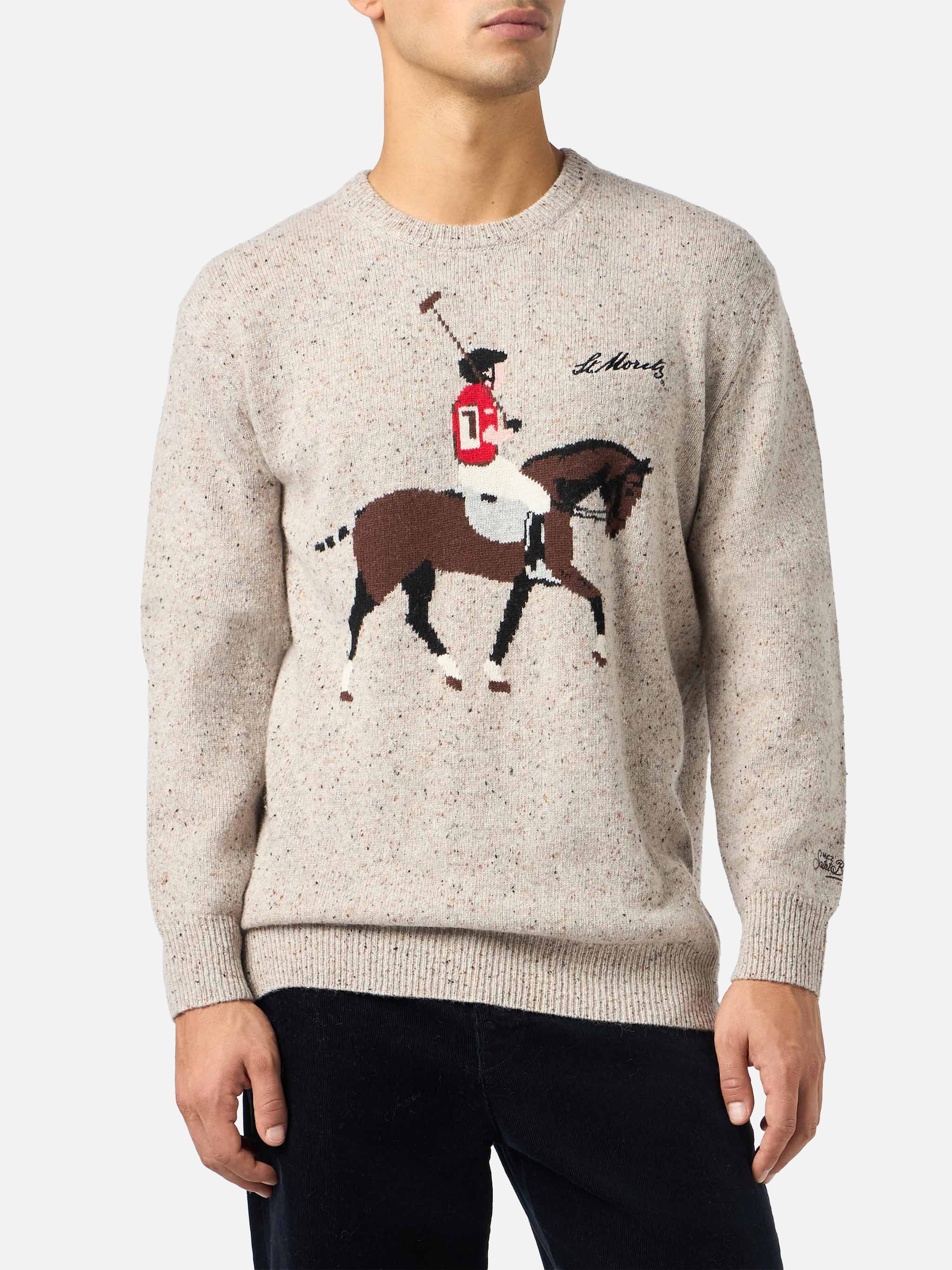 Maglione Uomo Red Bridge - 50% Cotone 50% Poliacrilico, Taglio Aderente, Casual Ed Elegante - Foto 3