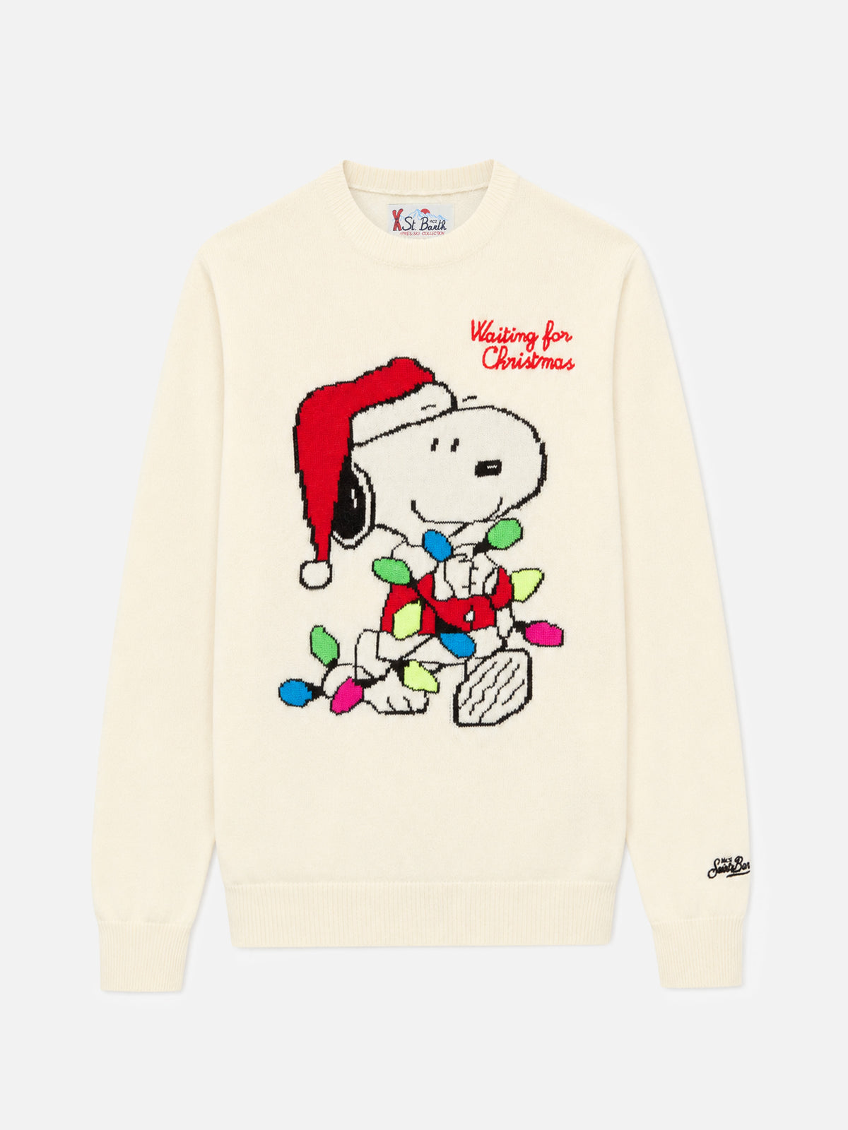 Pullover Heron mit Snoopy-Jacquard und Stickerei | SNOOPY PEANUTS® SPECIAL EDITION 